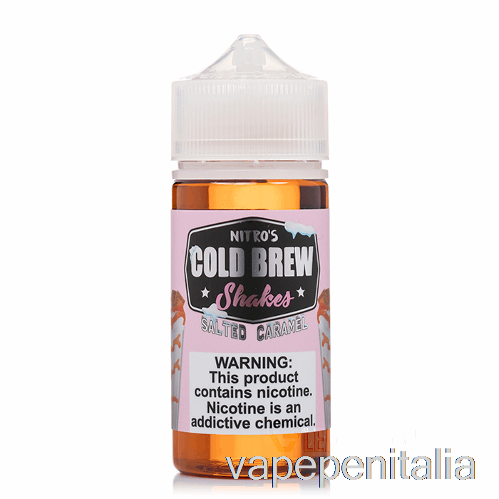 Vape In Italia Caramello Salato - Nitros Cold Brew - 100ml 3mg